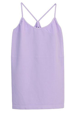 Idea, Point Up Strap Back Cami Top, Lilac