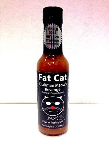 Fat Cat Chairman Meow's Revenge Hot Sauce, 5oz.