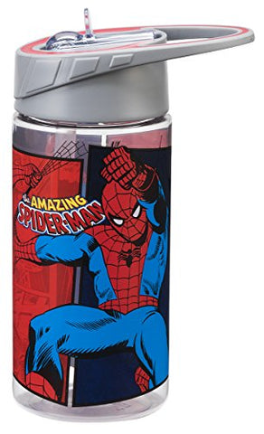 Marvel Spider-Man 14 oz. Tritan Water Bottle, 3 x 4 x 7"