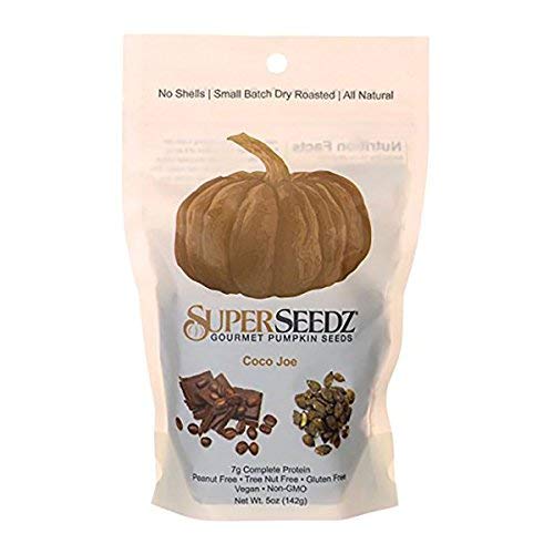 Super Seedz Pumpkin Seeds Coco Joe 6 Ounces Pack of 6