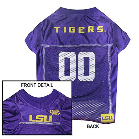 LSU Tigers Dog Jersey, x-large