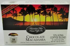 Single Serve Cup - Chocolate Macadamia Nut 10 Pack, 3.5 oz
