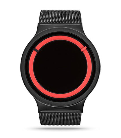 Eclipse Metallic Black Red Watch