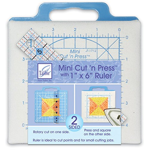 Mini Cut 'n Press with 1" x 6" Ruler, Gridded