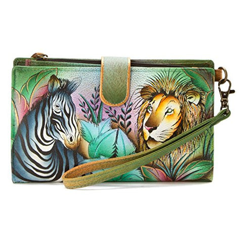 African Adventure Two Fold Clutch Wallet