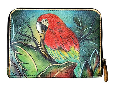 Tropical Bliss Zip Around Credit Card Case