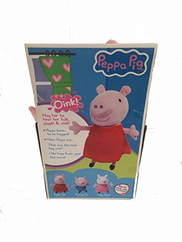 Peppa Pig - Hug 'N Oink Peppa Feature Plush