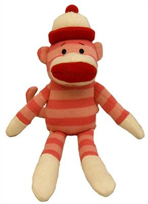 14" Parker Sock Monkey - Pink