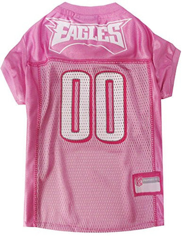 Philadelphia Eagles NFL Dog Jerseys – Pink, medium