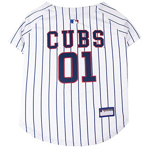 Chicago Cubs Dog Jersey Large
