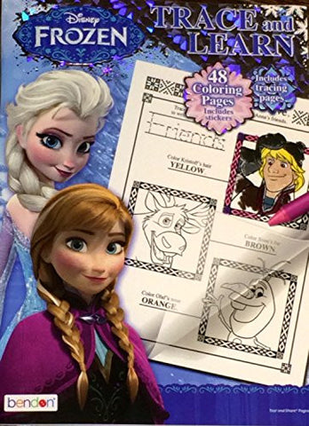 Disney Frozen Trace & Learn Drawing & Activity Book