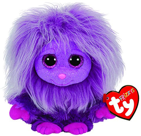 Zwippy the Purple Monster Frizzys Plush, 6-Inch