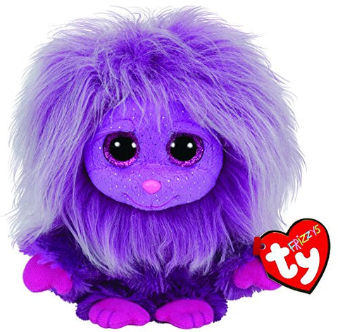Zwippy the Purple Monster Medium Frizzys Plush, 9-Inch