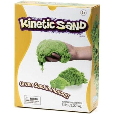 Kinetic Sand 5lb Box Green