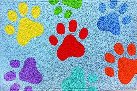 Colorful Paws 21" x 33"