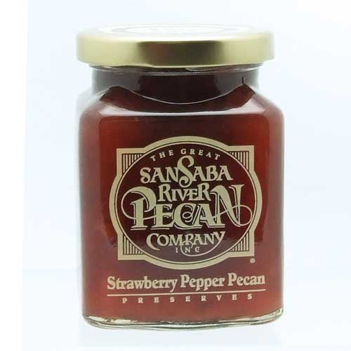 Strawberry Pepper Pecan Preserves, 11 oz
