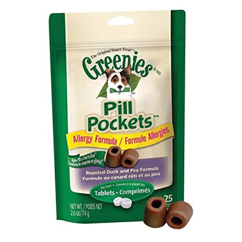 Greenies Canine Pill Pockets Allergy Formula - Tablet