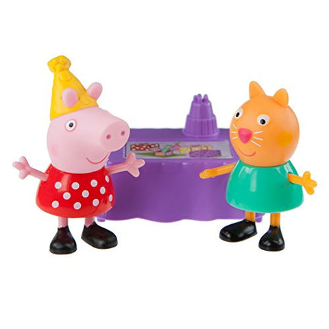 Peppa Pig - 3" 2-Pack Assortment (Candy Cat Birthday Party)