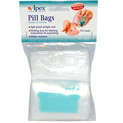 Pill Bags - 50 Count