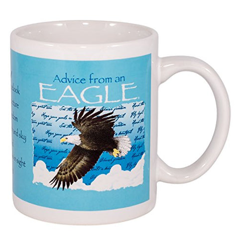 Ceramic Mug - Advice from an Eagle...,  12oz