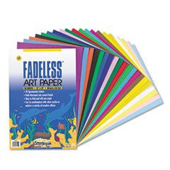 '- Fadeless Assorted Paper, 50 lbs., 12 x 18, 60 Sheets/Pack