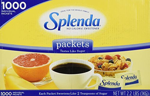 Splenda Sweetener Packets - Pack of 1000