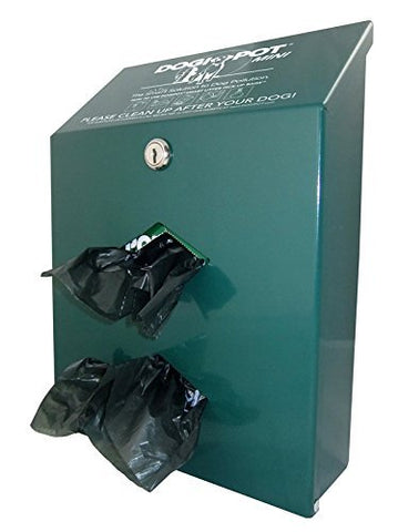 Junior Bag Dispenser - Aluminum Green Mini