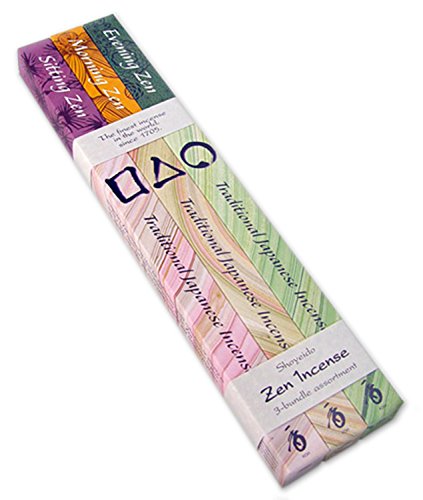 Bundle: 30 sticks each scent - Sitting Zen, Evening Zen and Morning Zen
