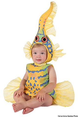 Anne Geddes Yellow Goby Fish Body & Hood Toddler 18M/2T