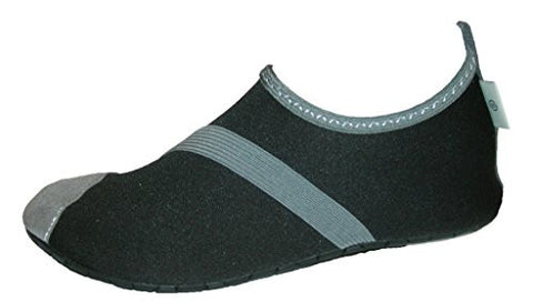 Fitkicks Active Lifestyle Footwear, Med, Blk/Grey