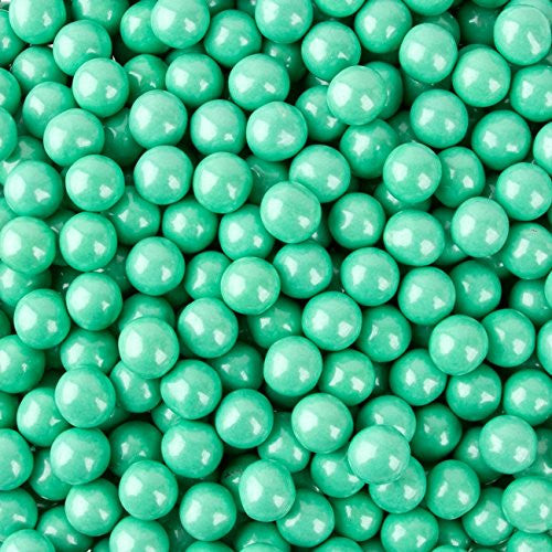 Shimmer Sixlets Turquoise 2 lb. Bag
