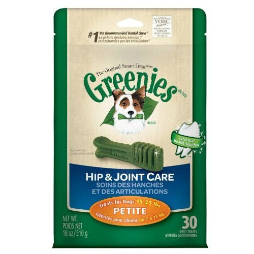 Greenies Hip & Joint Dental Chews - 18 oz, Petite