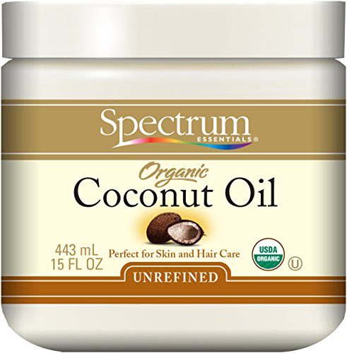 Spectrum Essentials Organic Coconut Oil, Unrefined, 15 oz