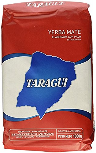 Taragui Yerba Mate  Con Palo, 2.2lbs