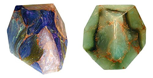 Opal and Jade Soaprocks, 6 oz each