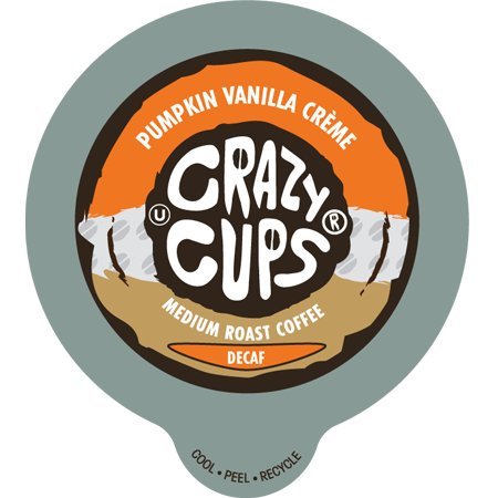 Crazy Cups Decaf Pumpkin Vanilla Crème Flavored Decaf
