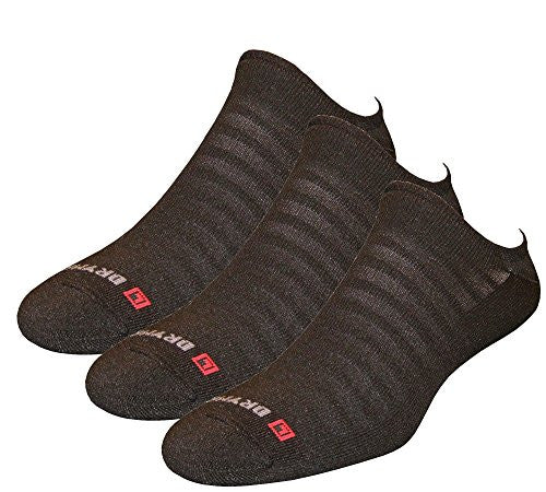 Hyper Thin Running No Show - Black, XL