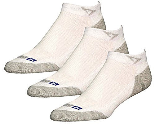 Drymax - Running Socks, Run Mini Crew - White/Gray, S