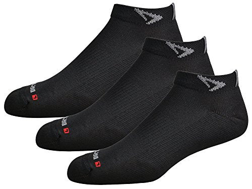 Drymax - Running Socks, Run Mini Crew - Black, XL