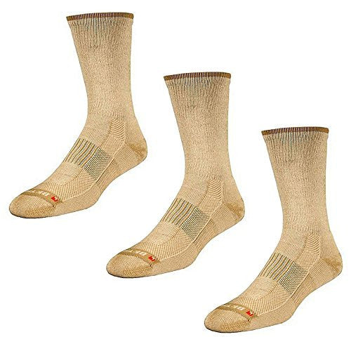 Drymax Lite Hiking Crew - Tan, M