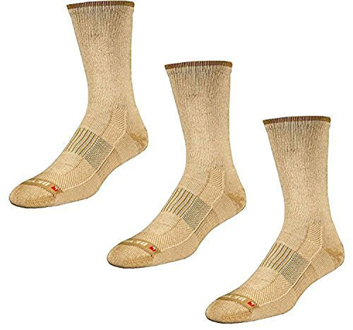 Drymax Lite Hiking Crew - Tan, XL