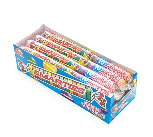 Smarties 10-Ball Gumball Tube 12 Count