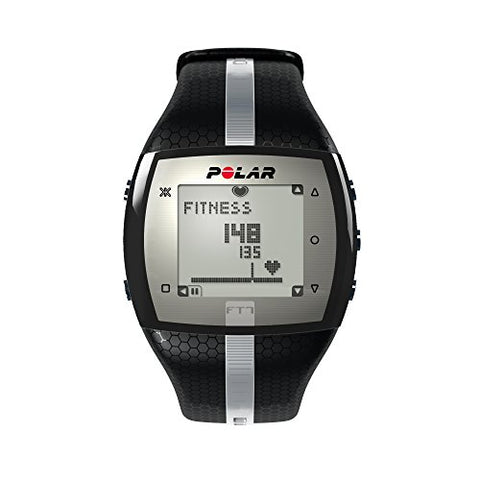 FT7 Heart Rate Monitor-Black/Silver