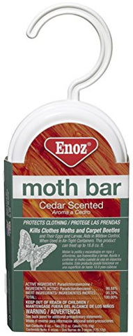 Moth Bar Cedar Scented - 6 oz, in Shelf Tray