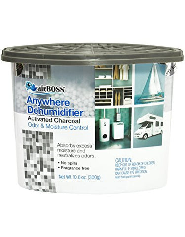 Anywhere Dehumidifier with Activated Charcoal - 10.6 oz tub