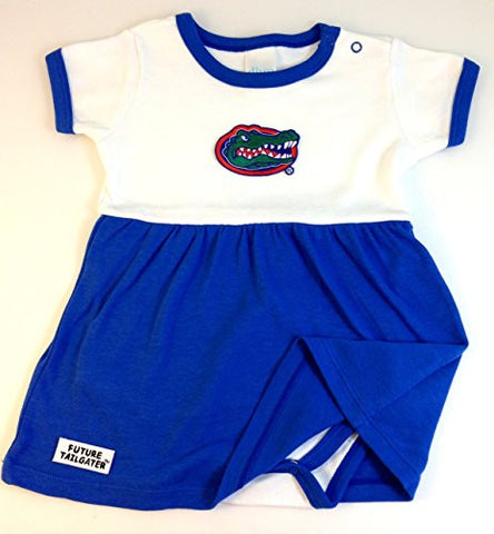 Florida Gators Onesie Baby Dress (NB - 3 Months, Color Trim)