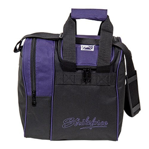 Strikeforce One Ball Totes, Rook Single Purple, Bowling  Bags