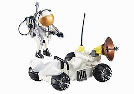 Astronaut with Rover