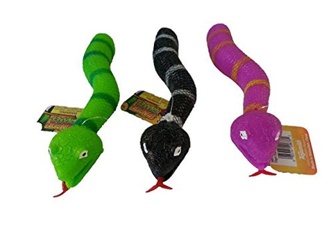 Finger Snakes - Black, Green, Purple