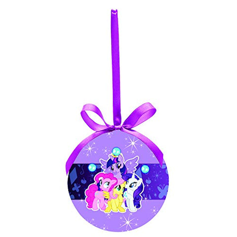 My Little Pony Friendship LED Ball Ornament - Purple, 3" x 3" x 2.25"